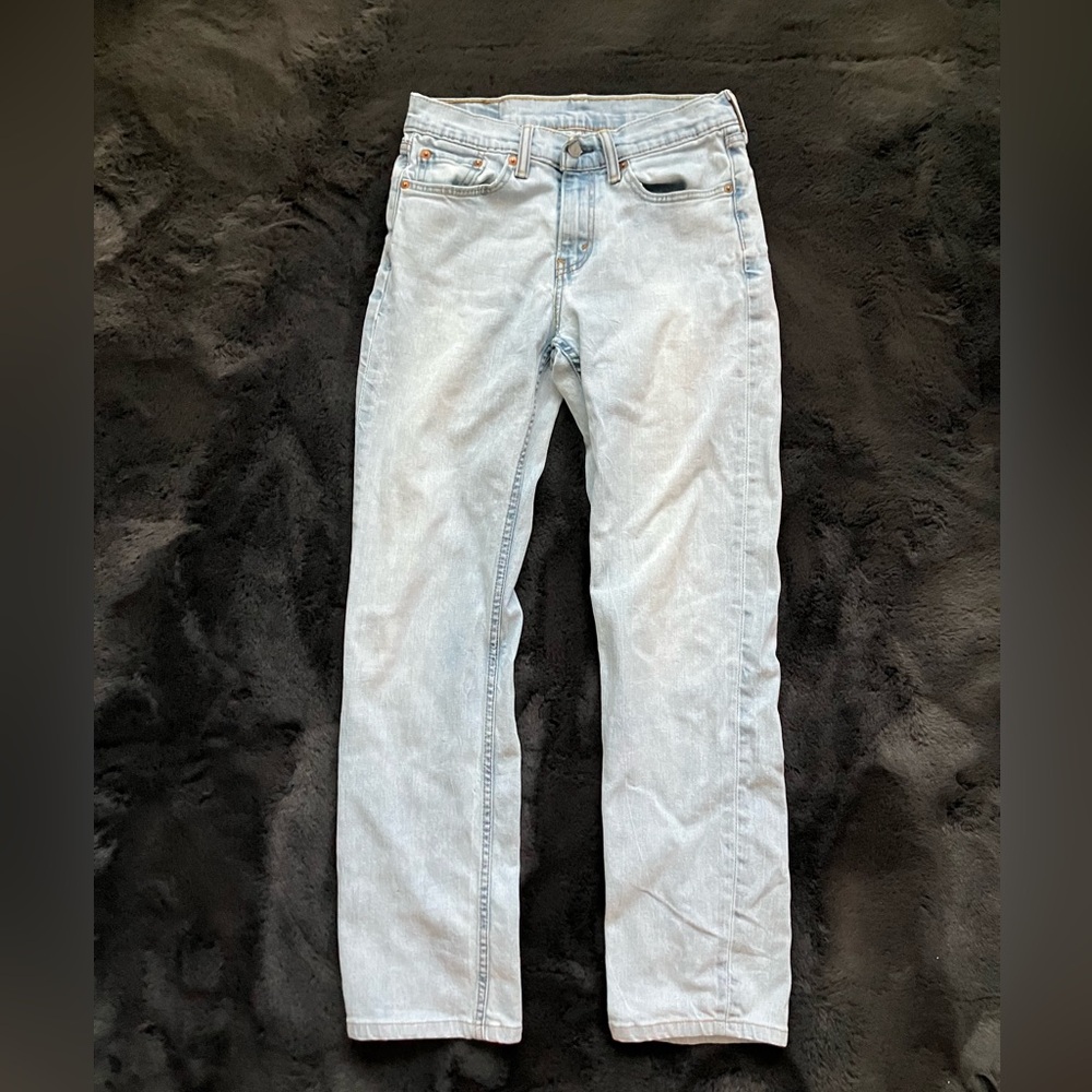Levi's Blue Straight Jeans Classic Denim